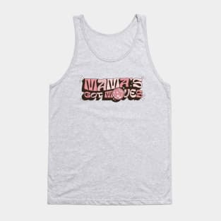 Mama’s Got Moves Retro Dance Mama Disco Mom Funny Tank Top